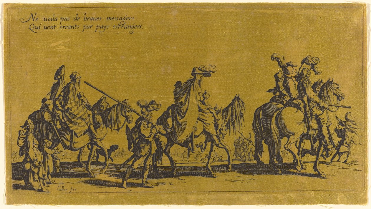The Bohemians Marching: The Vanguard av Jacques Callot