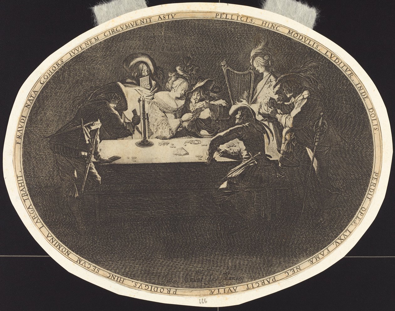 Kortspillerne av Jacques Callot