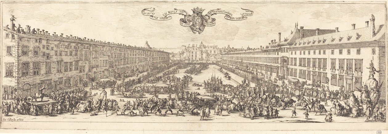 The Carriere i Nancy av Jacques Callot