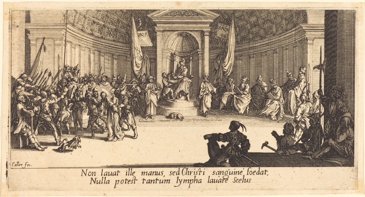 Dødsdommen av Jacques Callot