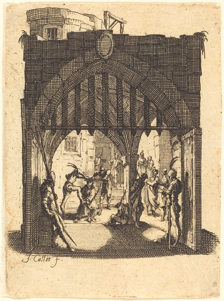 Kroningen med torner av Jacques Callot