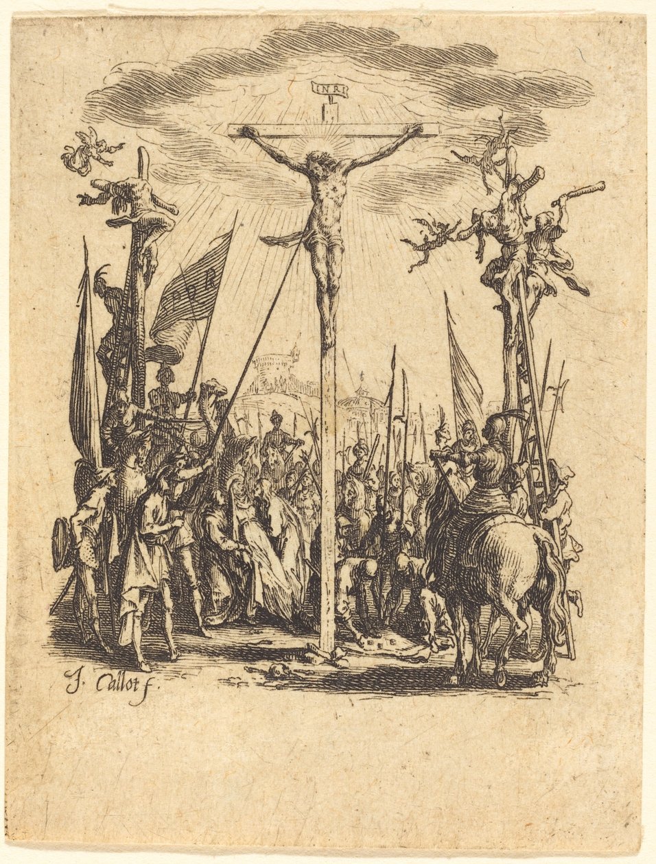 Korsfestelsen av Jacques Callot