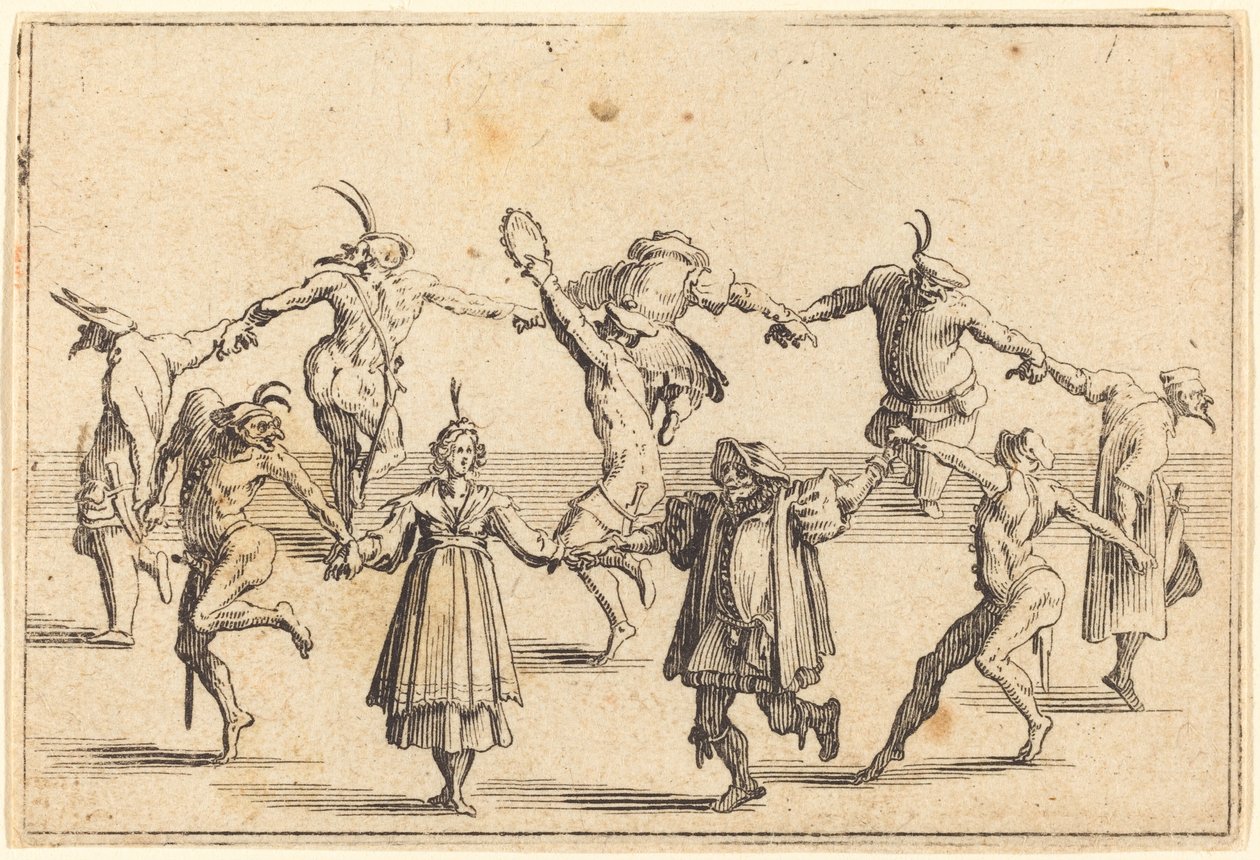 Dansen av Jacques Callot