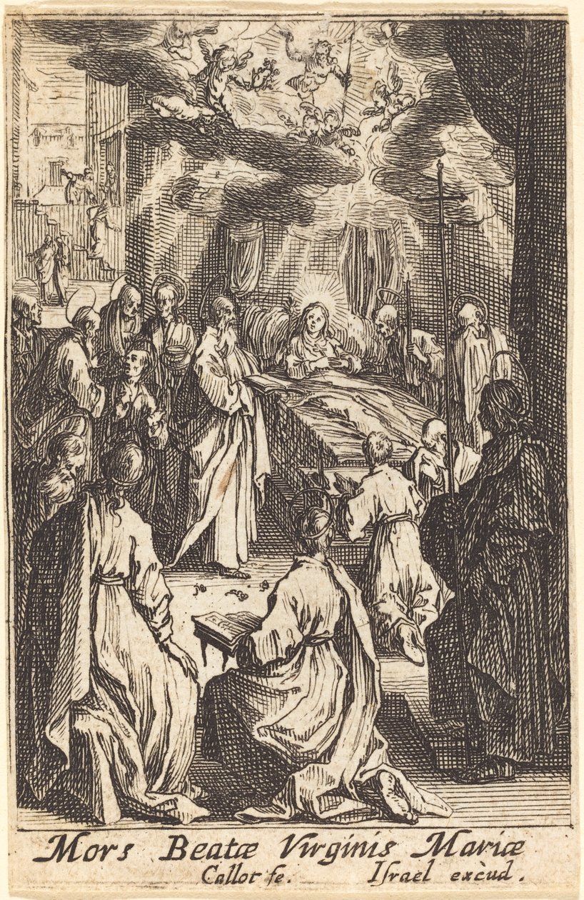 Jomfruens død av Jacques Callot