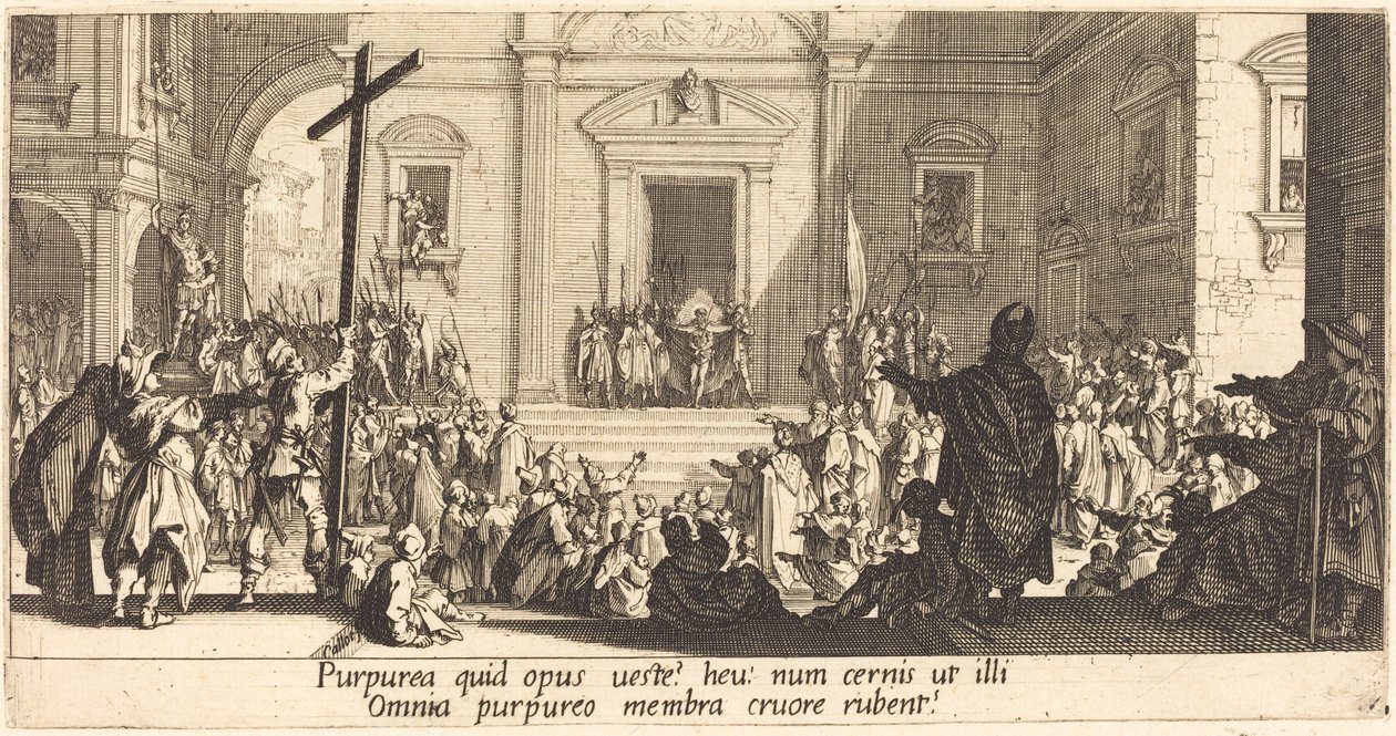 Ecce Homo, ca. 1618. av Jacques Callot