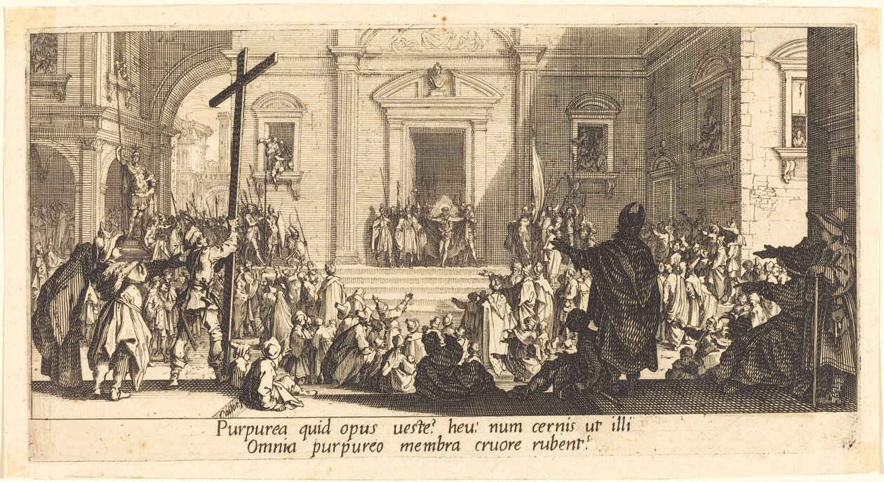 Ecce Homo, ca. 1618. av Jacques Callot