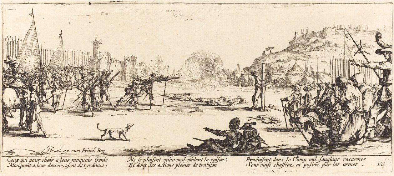 Skyttelaget av Jacques Callot