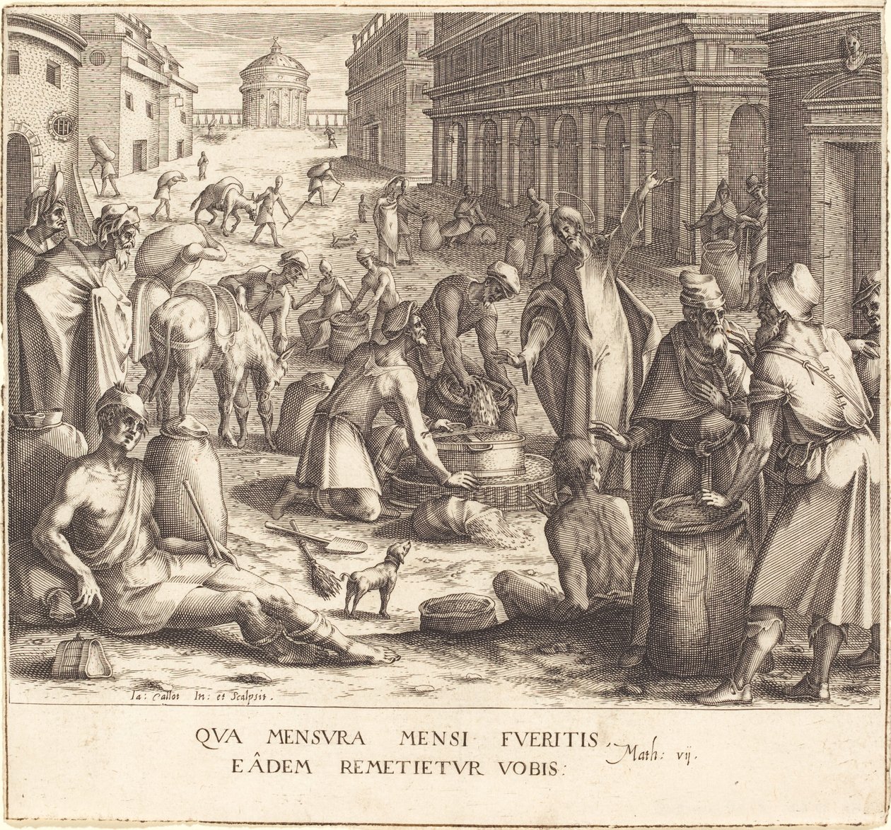 Kornveierne av Jacques Callot