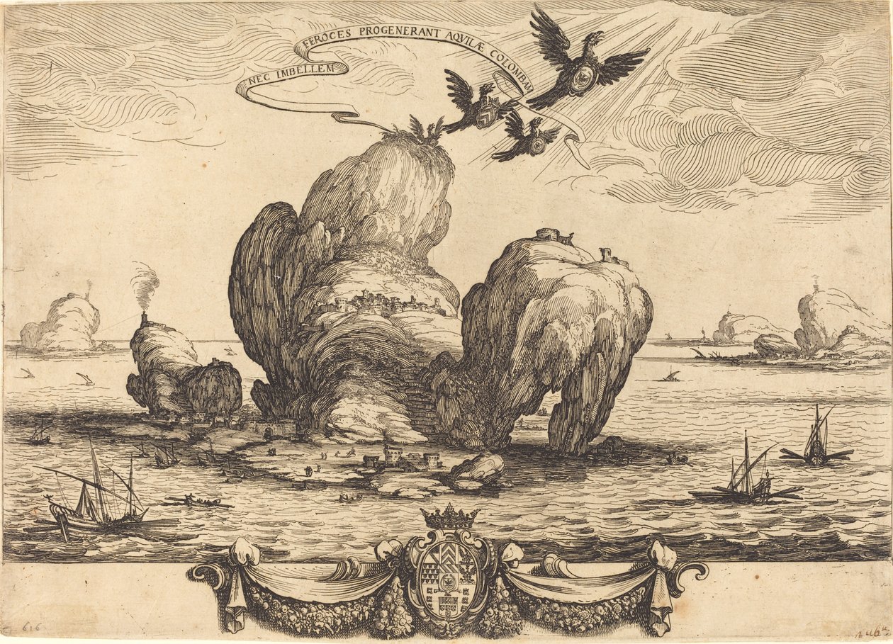 Den store steinen av Jacques Callot