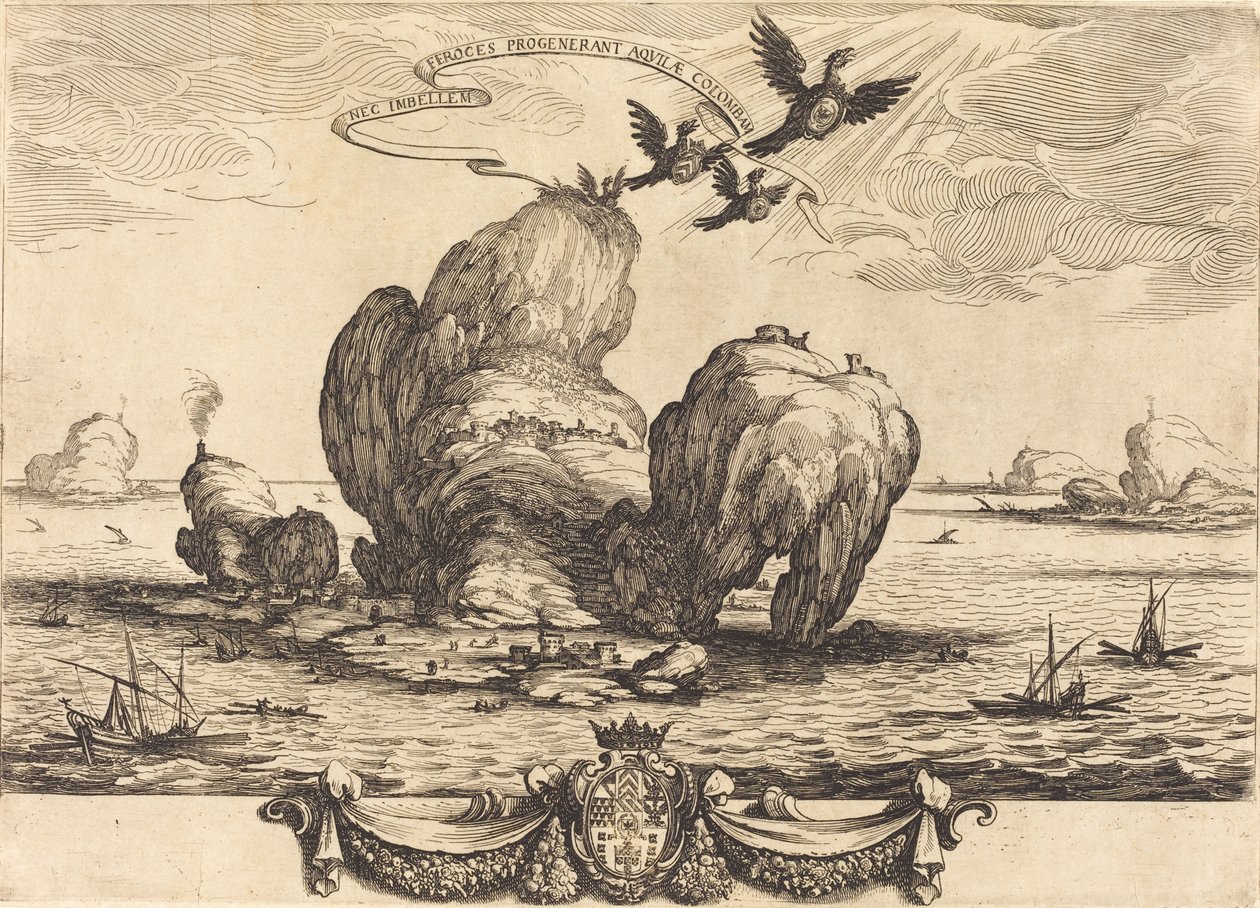 Den store klippen av Jacques Callot
