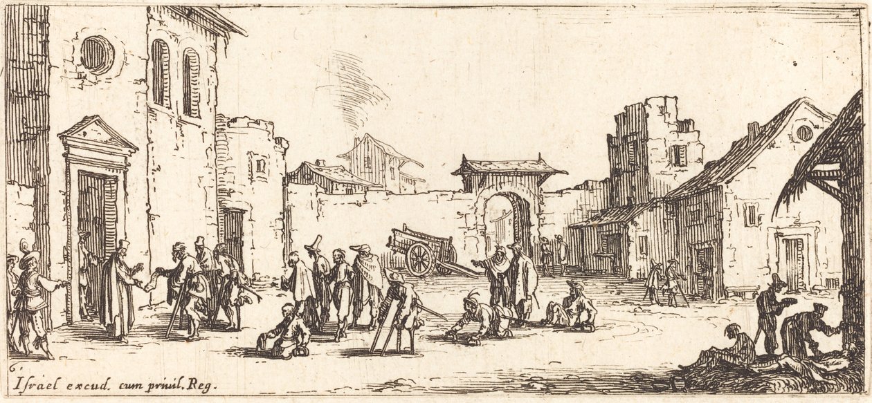Sykehuset av Jacques Callot