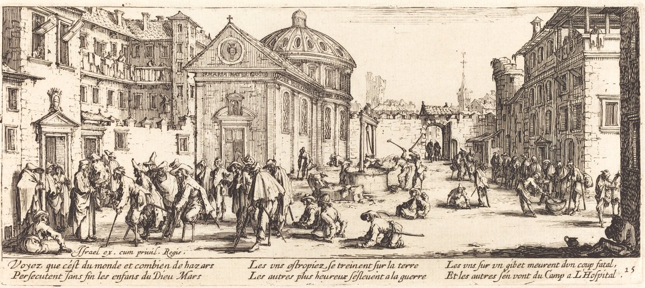 Sykehuset av Jacques Callot