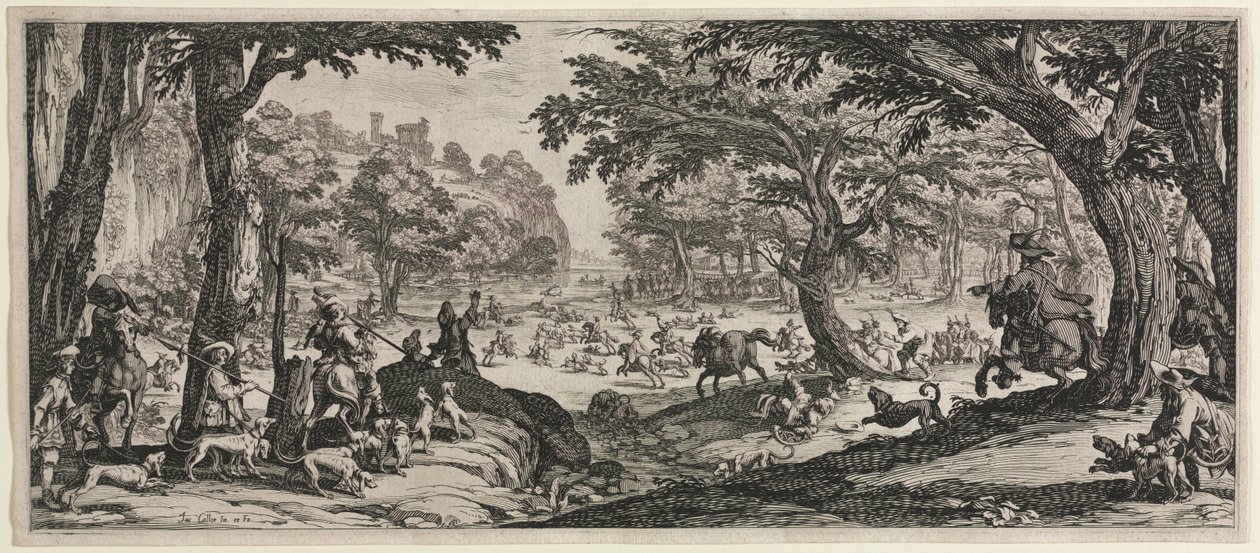 Den store jakten av Jacques Callot