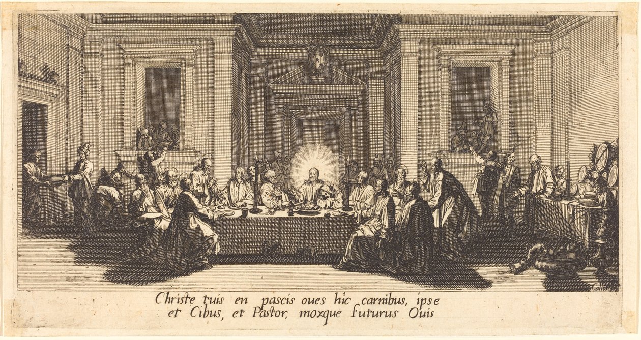 Det siste måltid av Jacques Callot