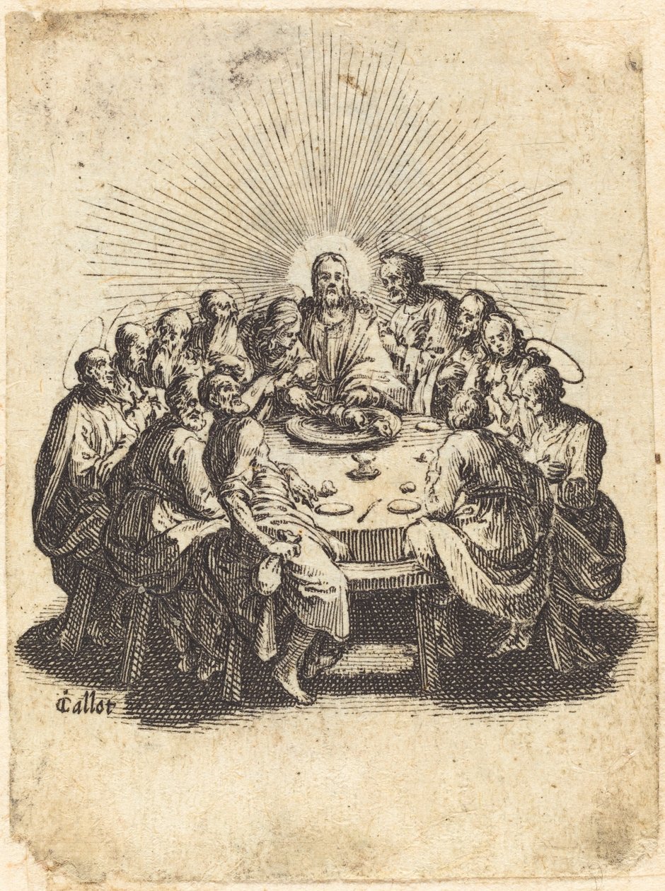 Det siste måltid av Jacques Callot