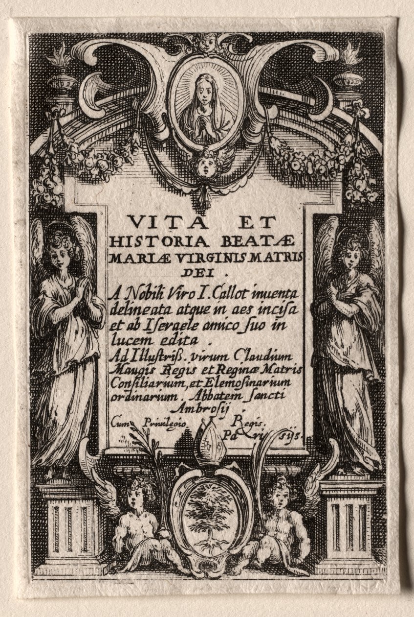 Jomfruens liv av Jacques Callot