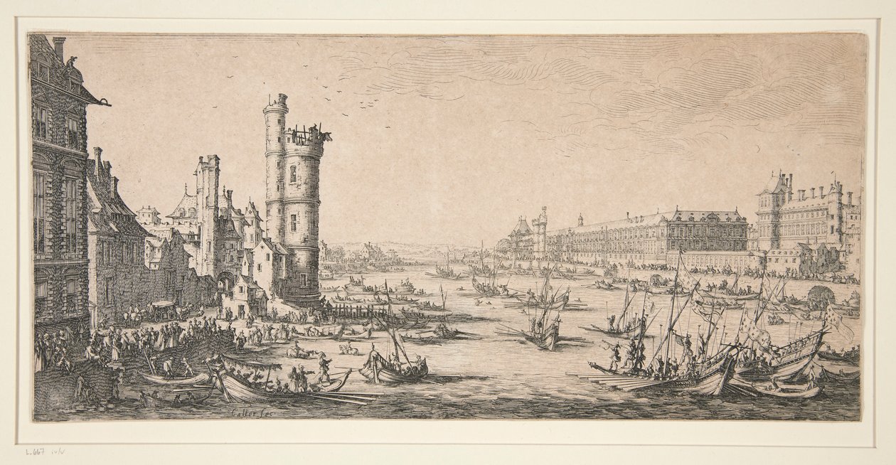 Louvre av Jacques Callot