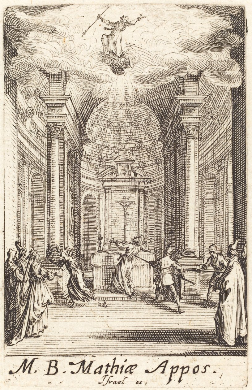 The Martyrium of Saint Matthias, ca. 16341635. av Jacques Callot