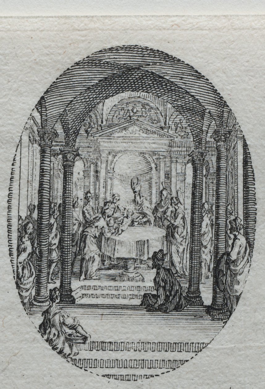Lidenskapens mysterier: omskjæringen. av Jacques Callot