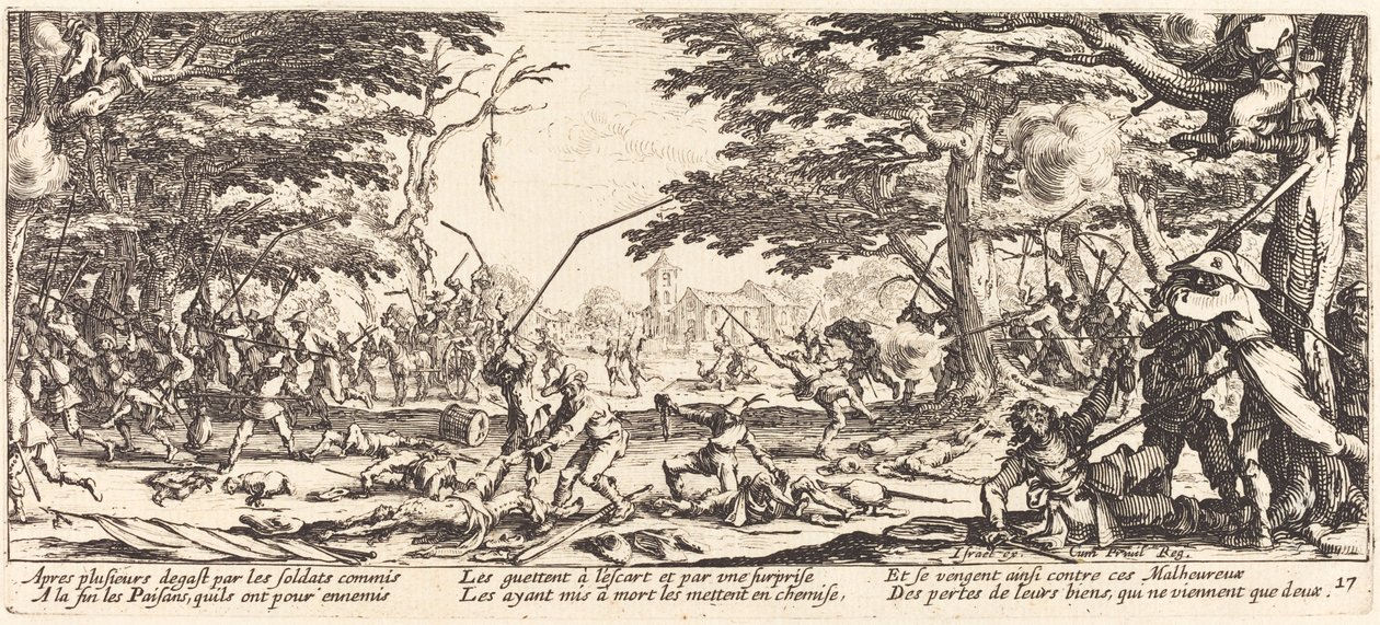 Bøndene hevner seg selv av Jacques Callot