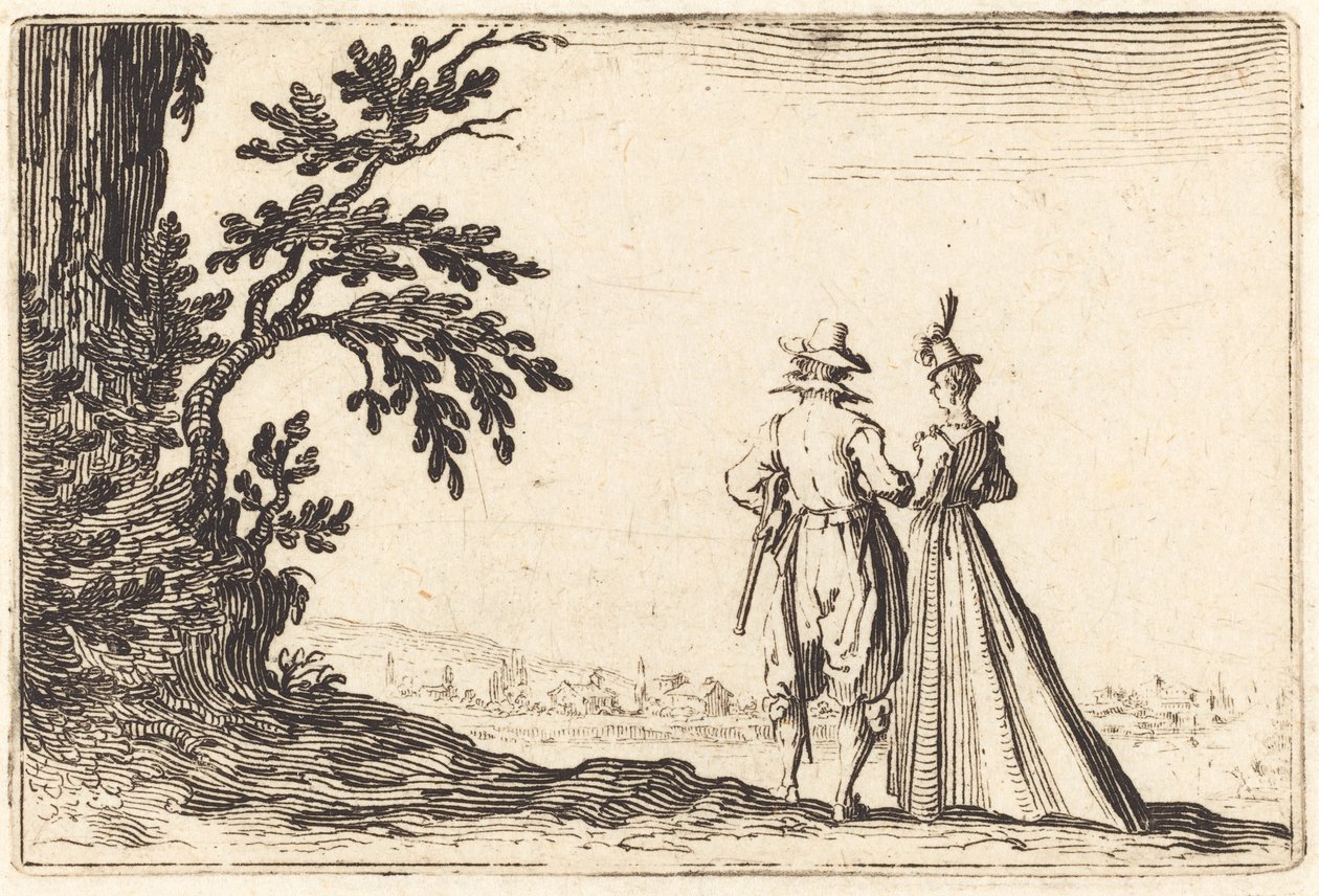 Promenaden av Jacques Callot