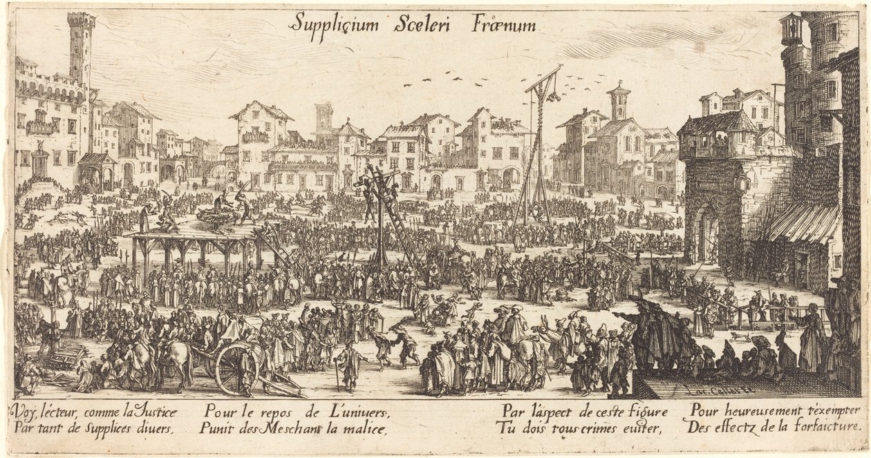 Straffene av Jacques Callot