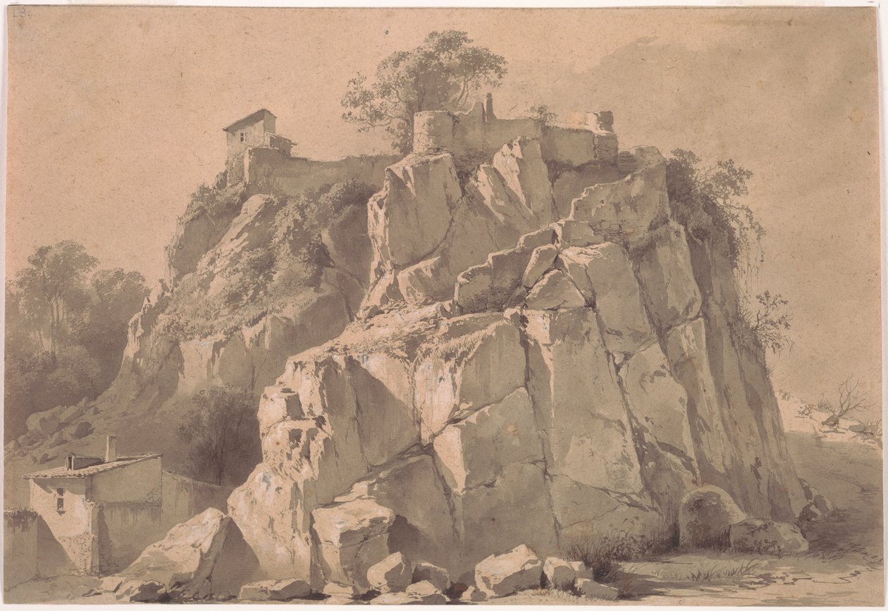 The Rock of Beauregard, Lyon av Jacques Callot
