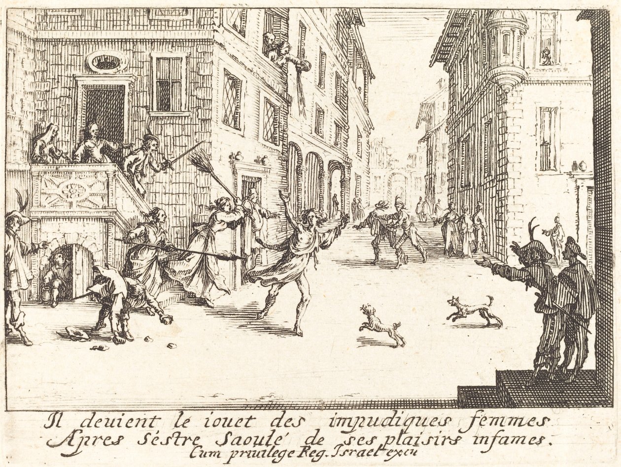 Ruinen av Jacques Callot