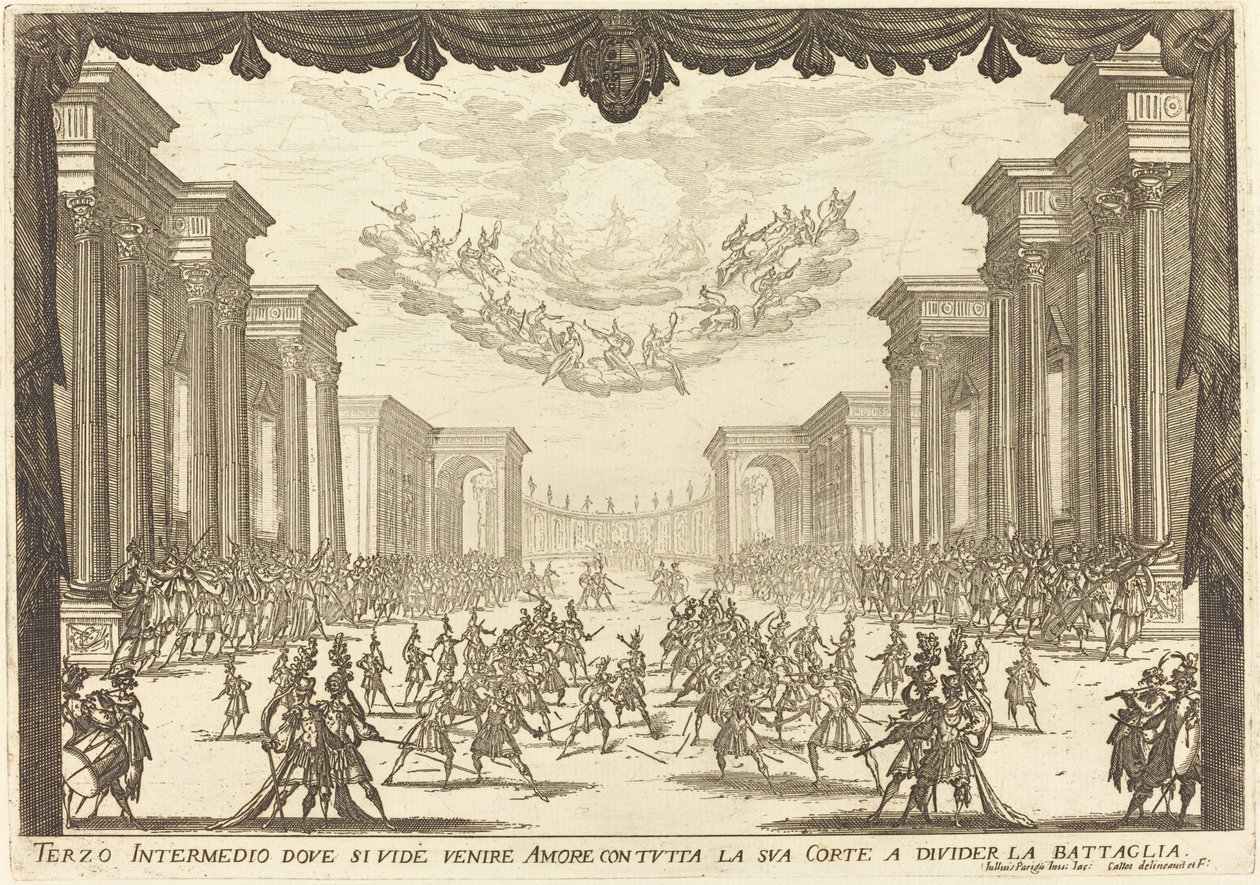 Tredje intermezzo av Jacques Callot