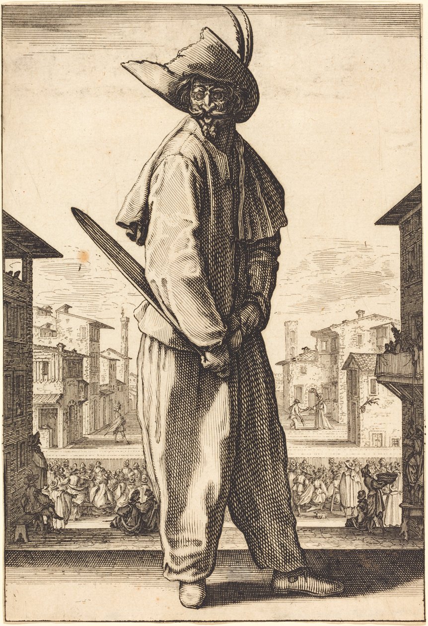 Zanni av Jacques Callot