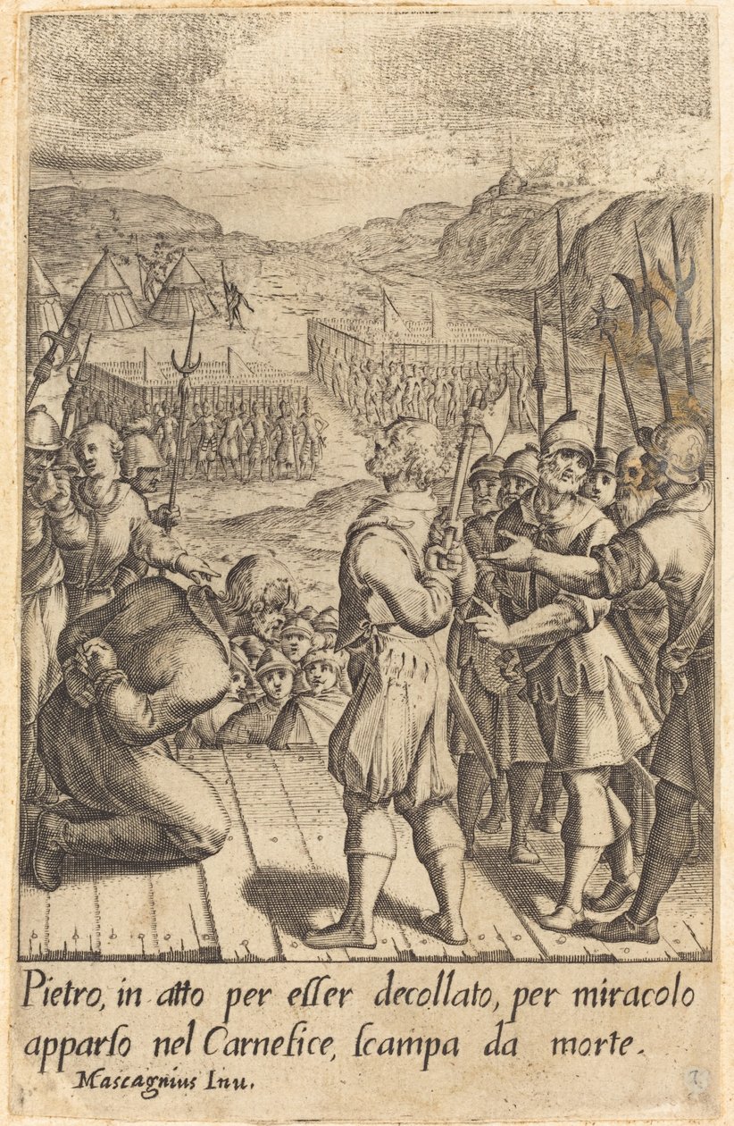 Bøddelen av Jacques Callot after Donato Mascagni