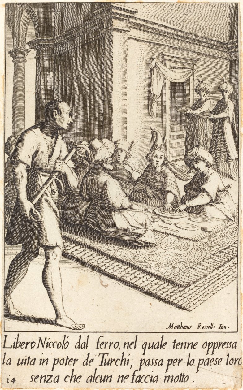 Niccolo av Jacques Callot after Matteo Rosselli