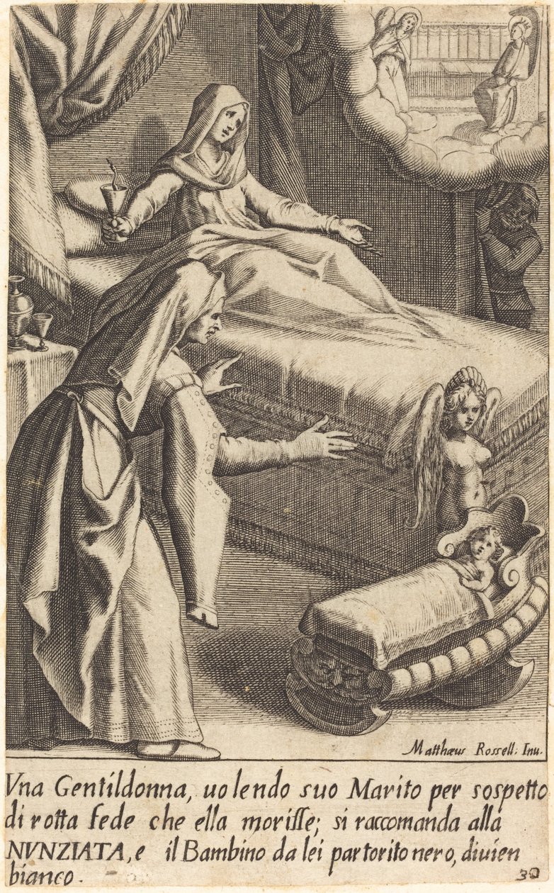 Barnet av Jacques Callot after Matteo Rosselli