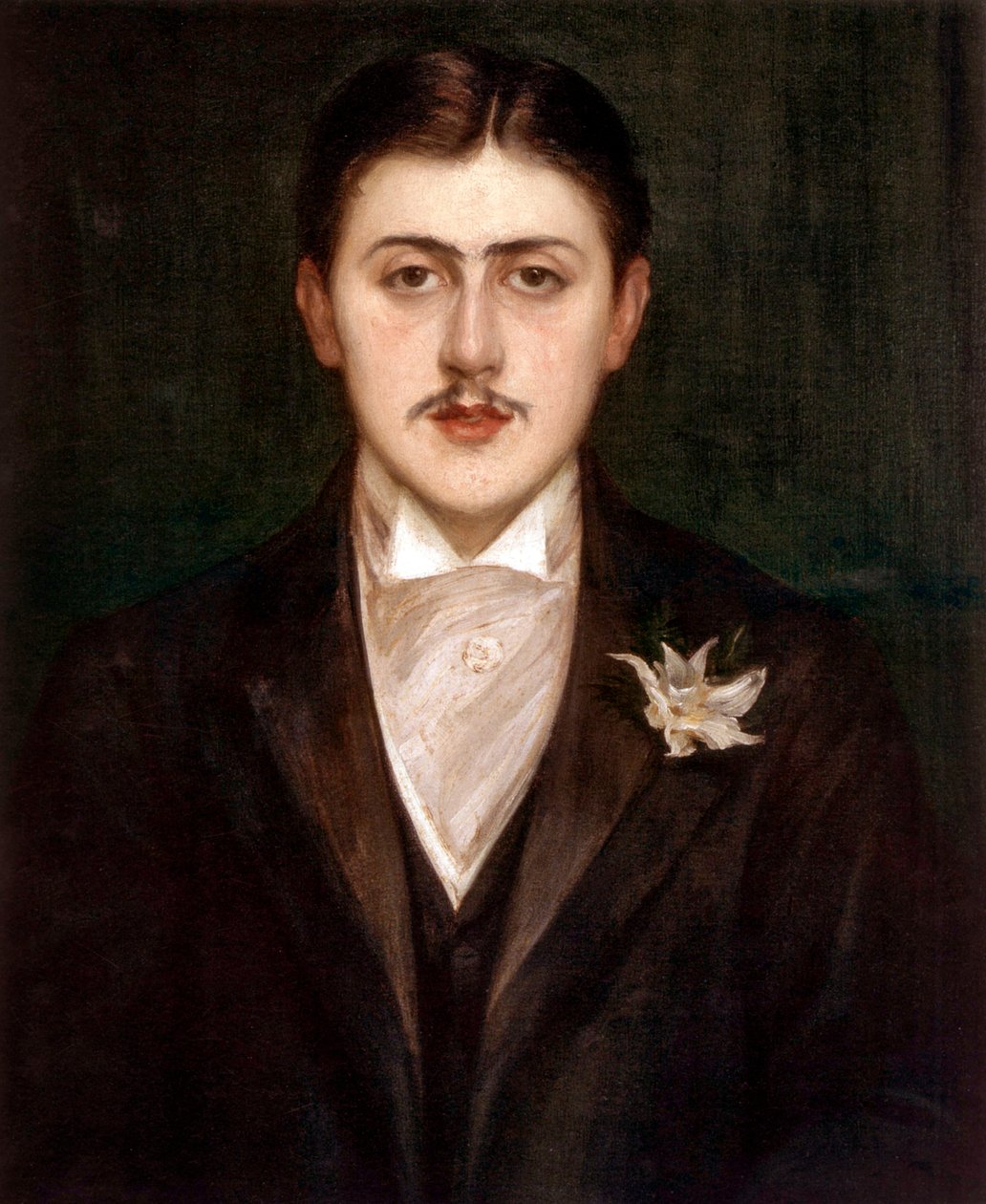 Marcel Proust, 1892 av Jacques Emile Blanche