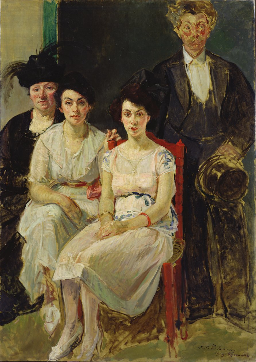 Capelle-familien, 1919 av Jacques Emile Blanche