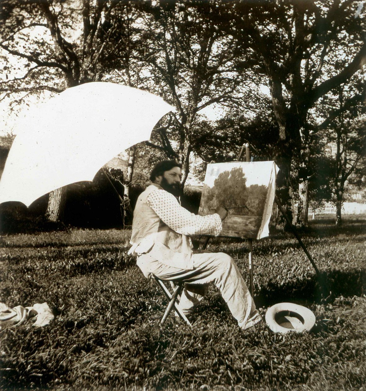 Gustave Courbet, 1864. av Jacques Eugene Feyen