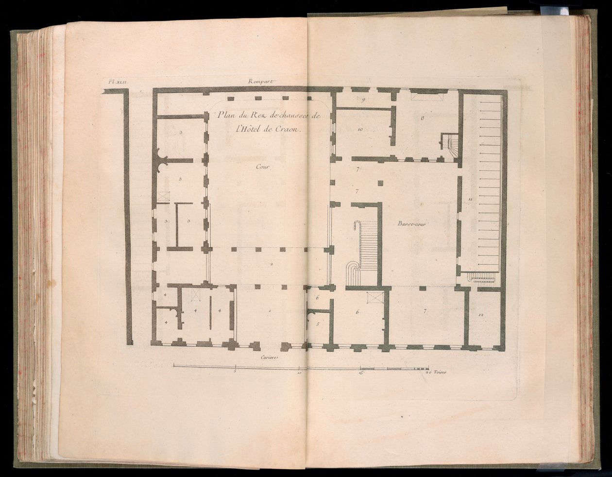 Innbundet utskrift (Frankrike) av Jacques François Blondel