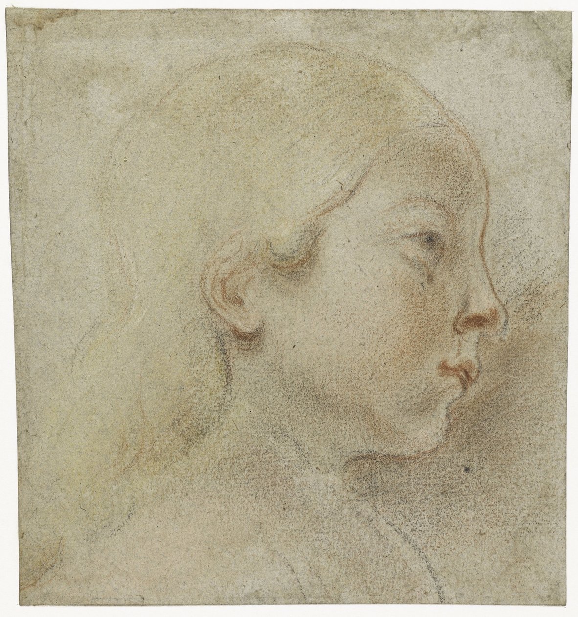 Barnehode, til høyre av Jacques Jordaens