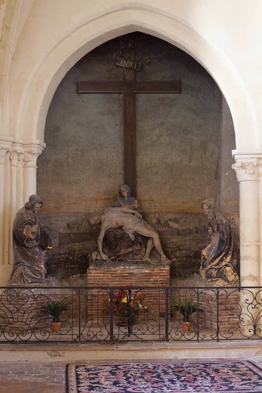 The Lamentation (malt gips) av Jacques Jubert