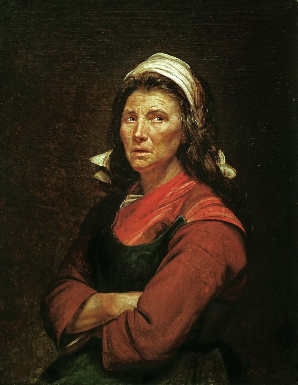 Grønnsakselgeren, 1789. av Jacques Louis David