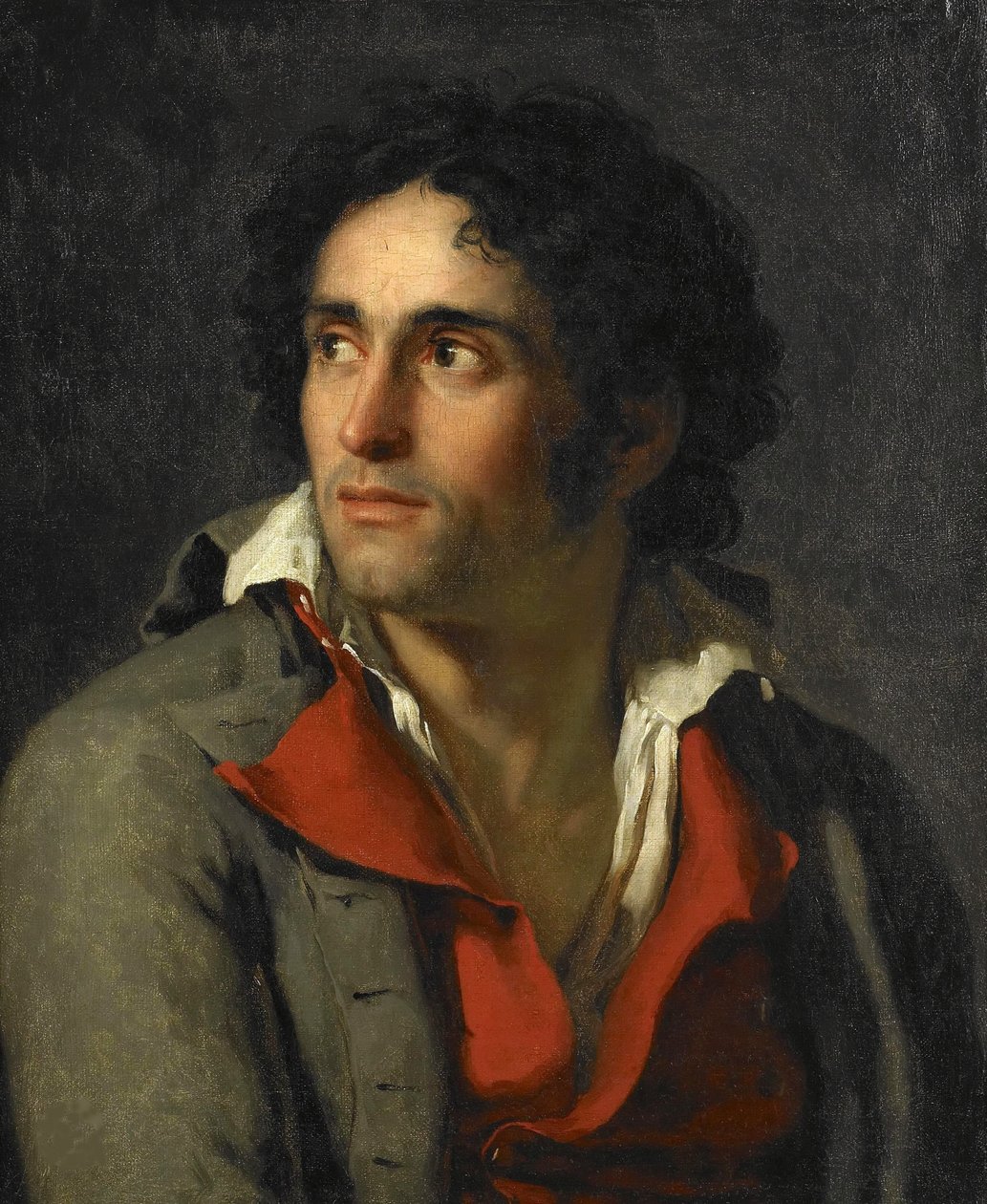 Fangevokteren, ca 1794. av Jacques Louis David