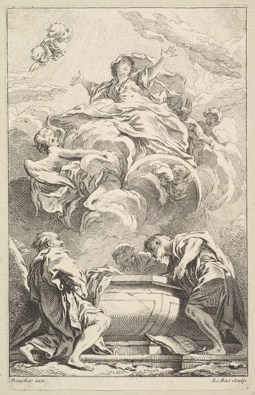 Antakelsen. av Jacques Philippe Le Bas