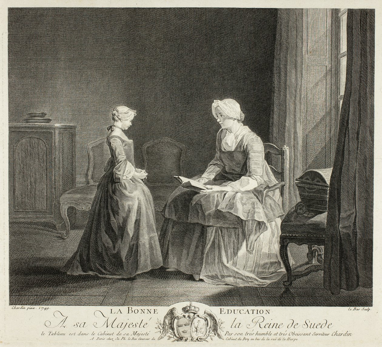 Den gode utdanningen av Jacques Philippe Le Bas