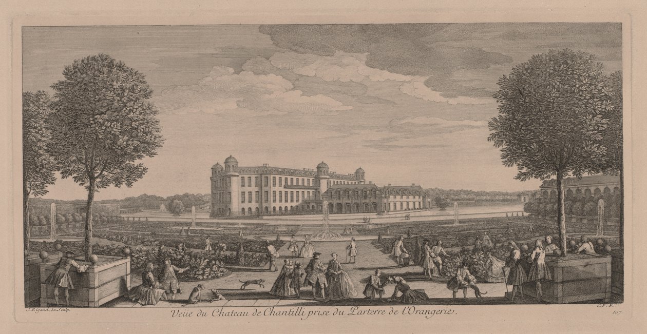 Chateau Chantilly av Jacques Rigaud