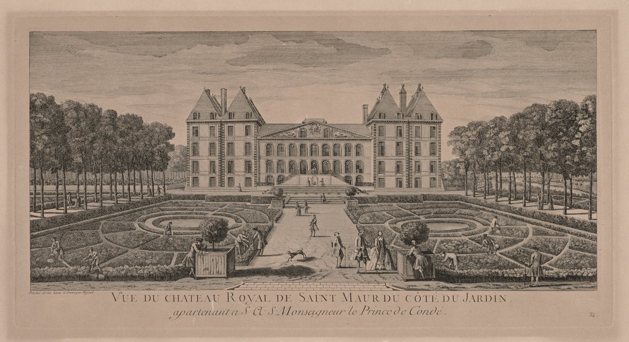 Chateau St. Maur. av Jacques Rigaud