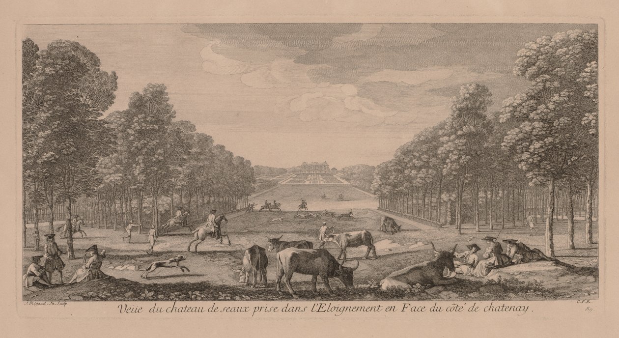 Chateau of Berny. av Jacques Rigaud