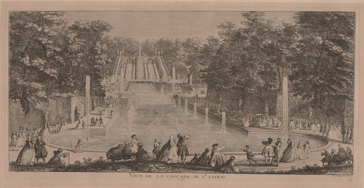 Cascades of St. Cloud. av Jacques Rigaud