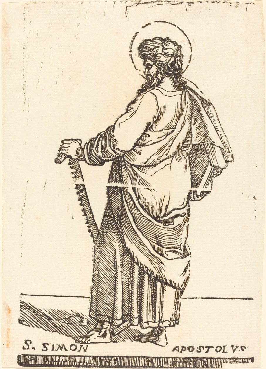 St. Simon av Jacques Stella