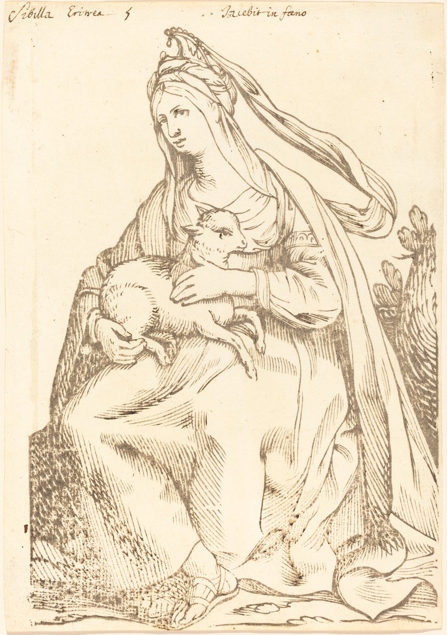 Sibylla Erythraea av Jacques Stella