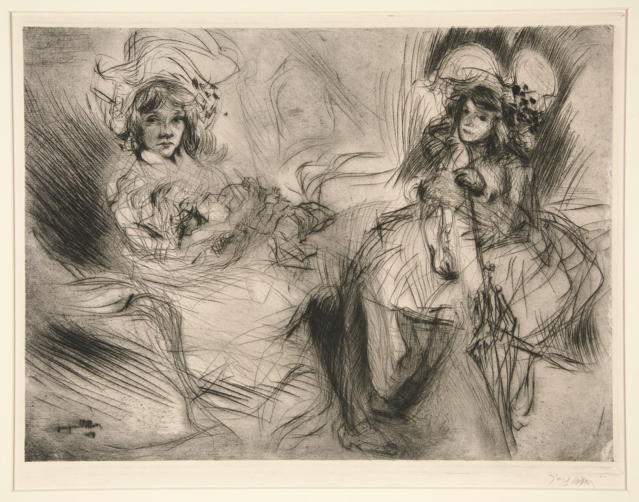 Besøker av Jacques Villon